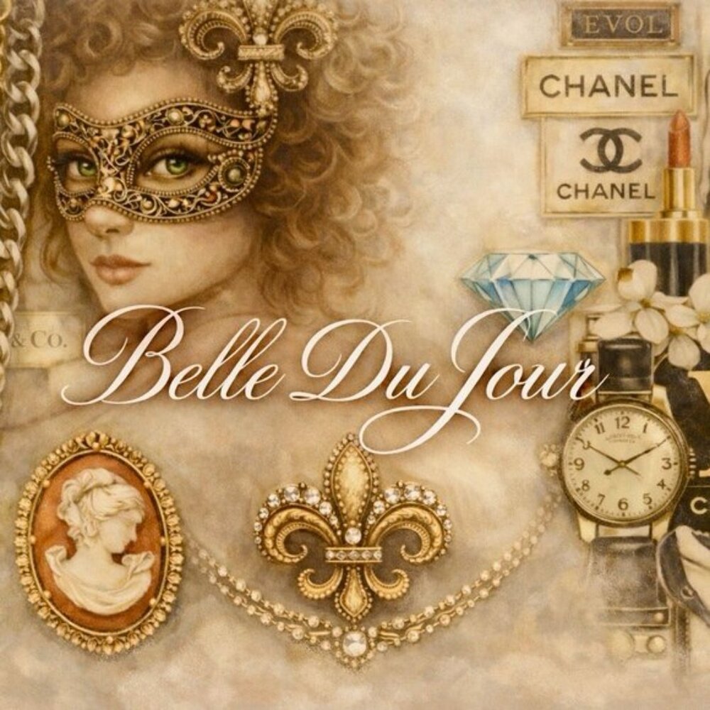 Rue Cambon Queen Capsule | 2LB Signed High-End Mix Gold Silver Pearls Rhinestone - Picture 6 of 10